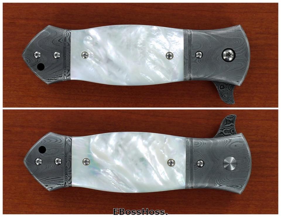 D.B. Fraley Deluxe Dbl. Bolstered Dagger-Grind Flipper