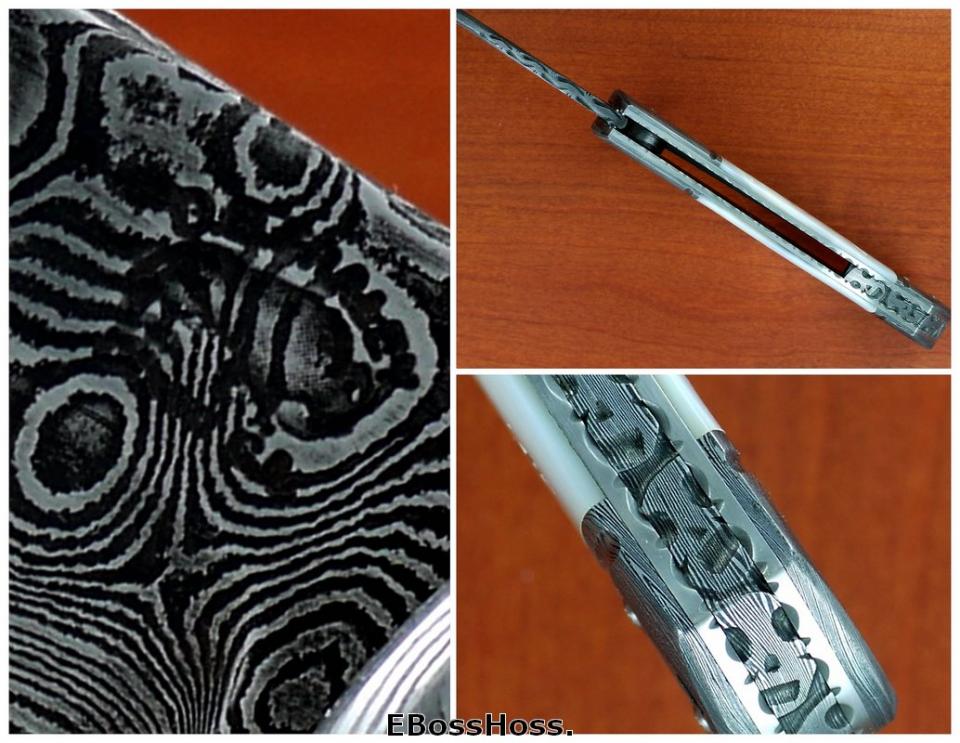 D.B. Fraley Deluxe Dbl. Bolstered Dagger-Grind Flipper