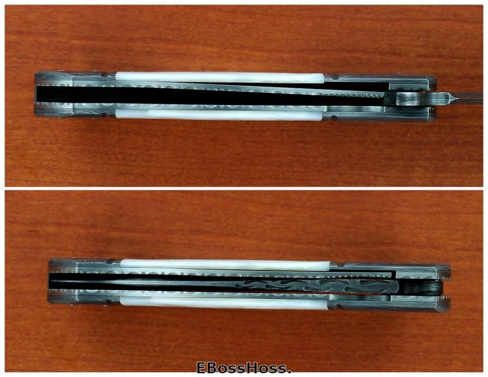 D.B. Fraley Deluxe Dbl. Bolstered Dagger-Grind Flipper