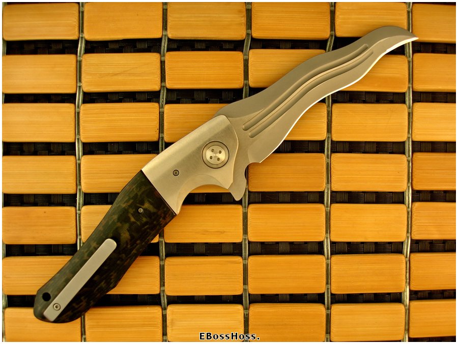 Elishewitz / Mah Malaysian Jaguar Linerlock Flipper