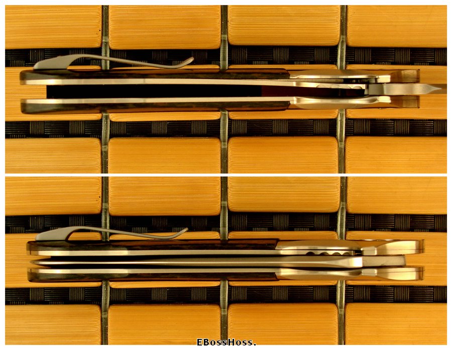 Elishewitz / Mah Malaysian Jaguar Linerlock Flipper