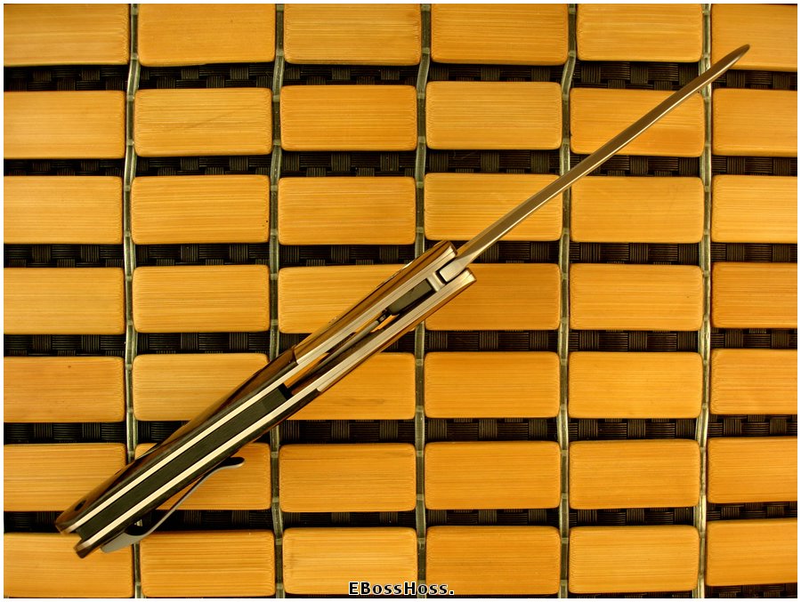 Elishewitz / Mah Malaysian Jaguar Linerlock Flipper