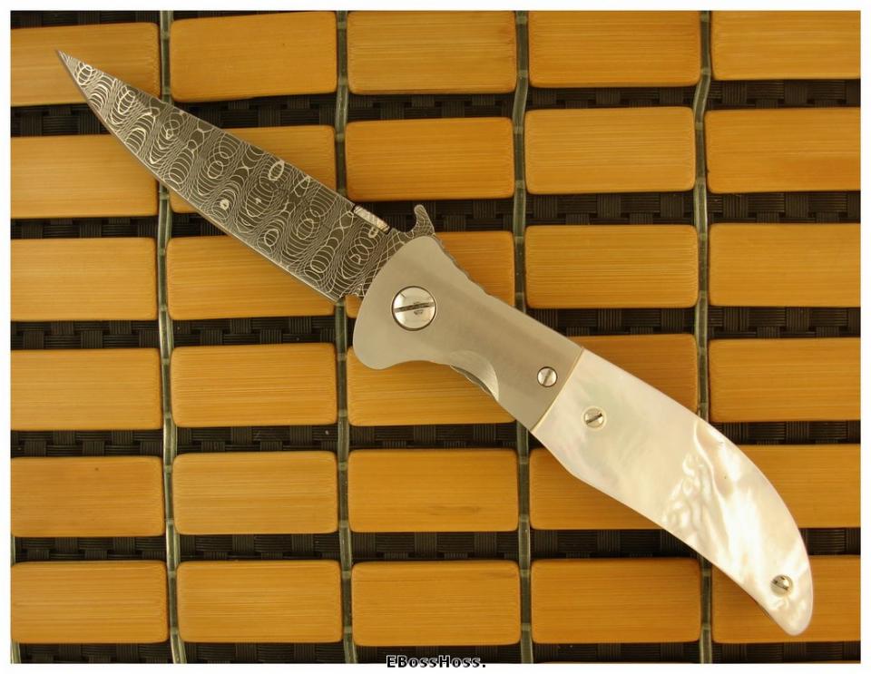 Ernie Emerson Full Dress Damascus Gentleman Jim