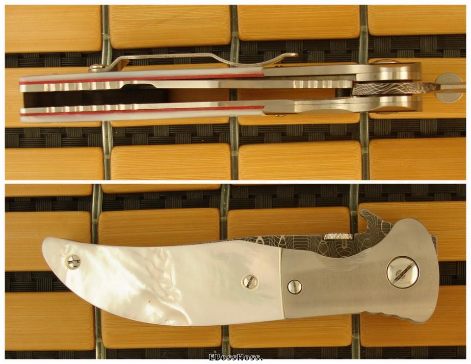 Ernie Emerson Full Dress Damascus Gentleman Jim