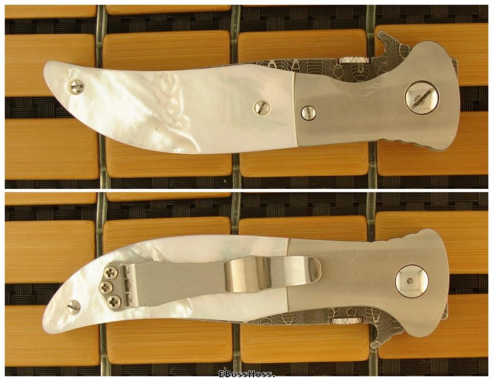 Ernie Emerson Full Dress Damascus Gentleman Jim