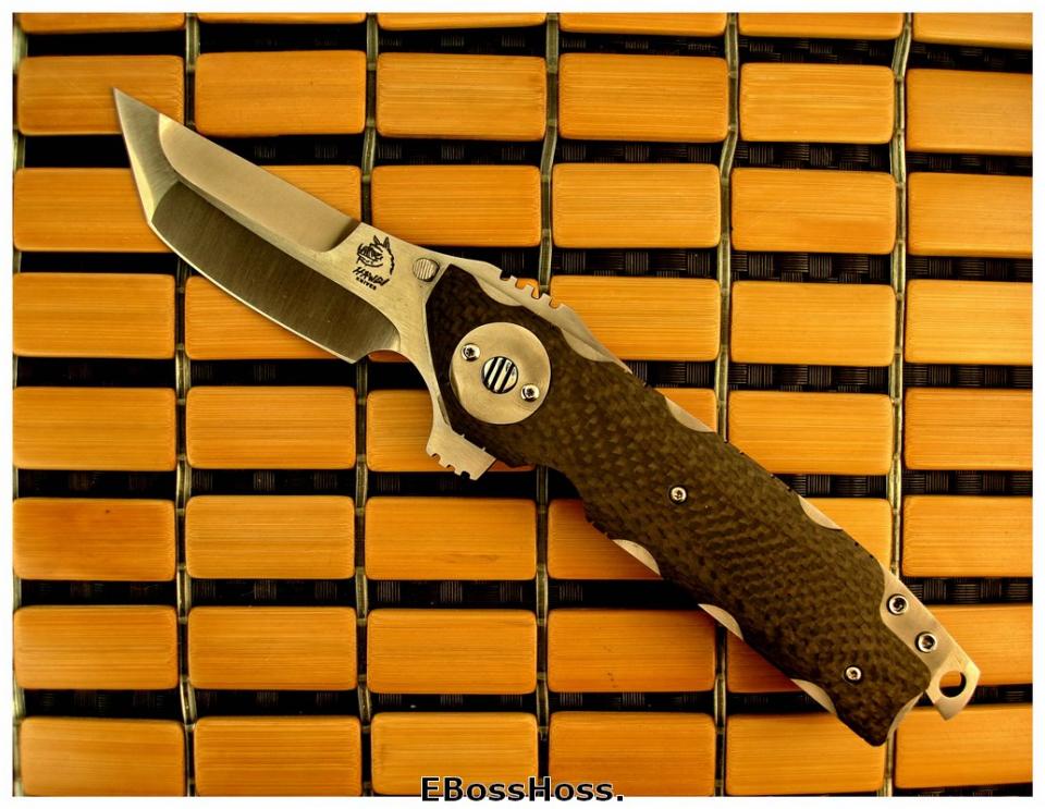 Mike Franklin Hawg Knives Tactical Extreme El Lobo Flipper