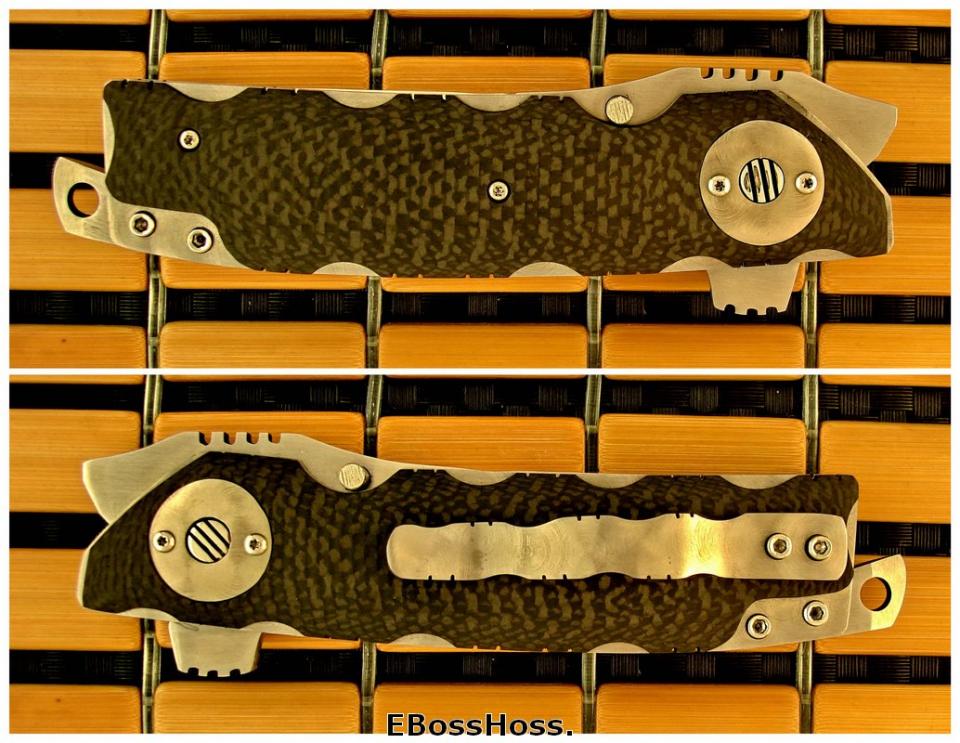 Mike Franklin Hawg Knives Tactical Extreme El Lobo Flipper