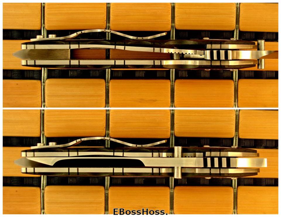 Mike Franklin Hawg Knives Tactical Extreme El Lobo Flipper