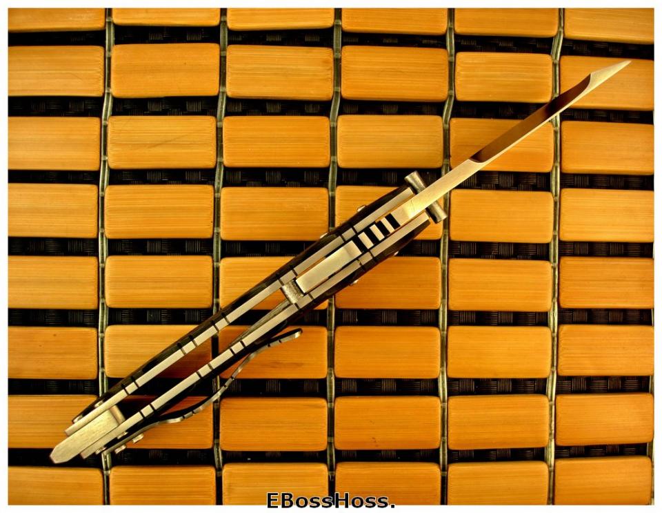 Mike Franklin Hawg Knives Tactical Extreme El Lobo Flipper