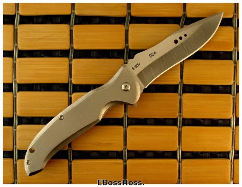 Korth Cutlery Stinger Flipper - Lefty Framelock