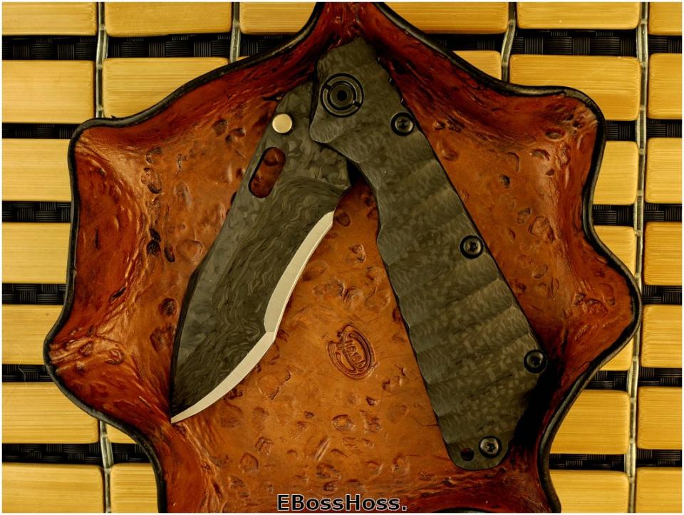 Mick Strider Laminated-Blade SMF - CF & Titanium