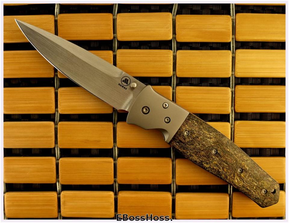 Tom Mayo Deluxe Dr Death Jr. - Rag Micarta