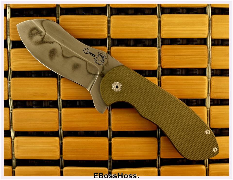 Michael Burch Impetus Framelock Flipper