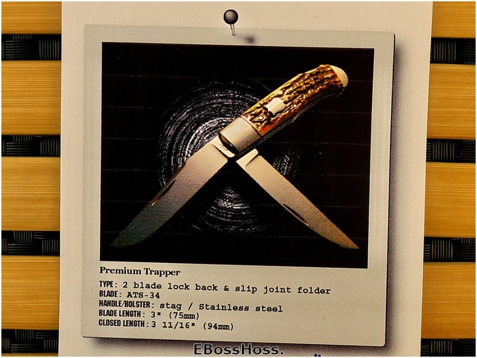 Ryuichi Kawamura Premium 2-Blade Trapper