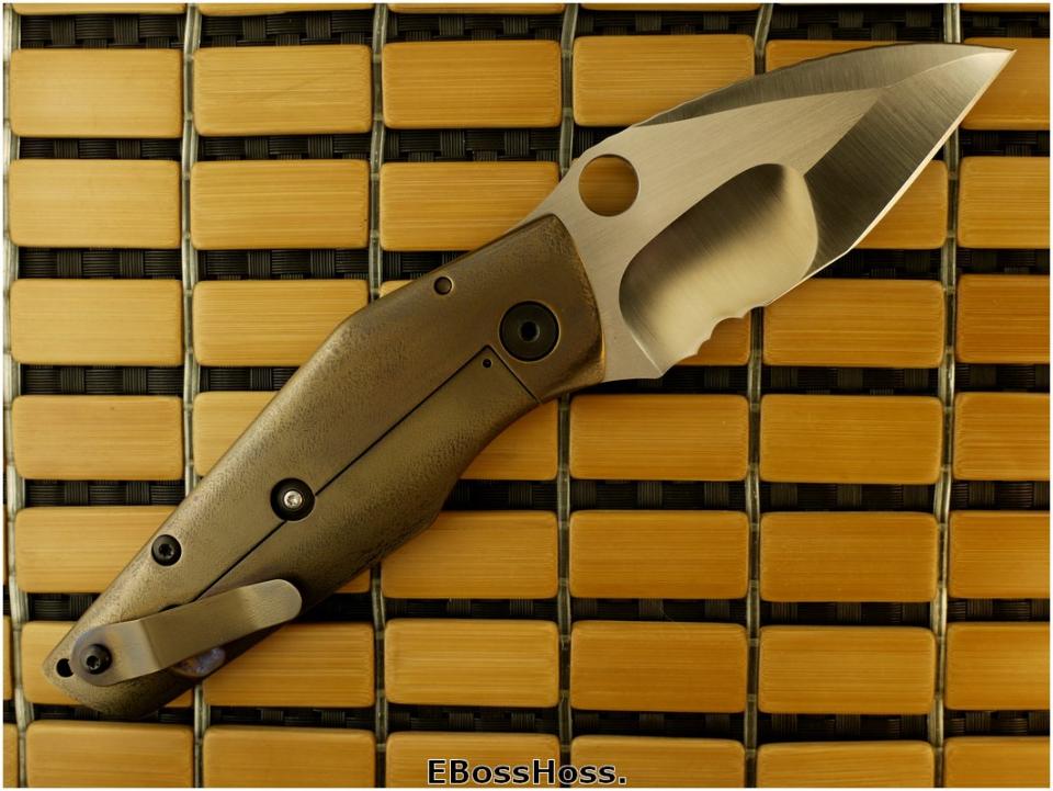 Mick Strider SJ75 Nightmare Serrated Tanto