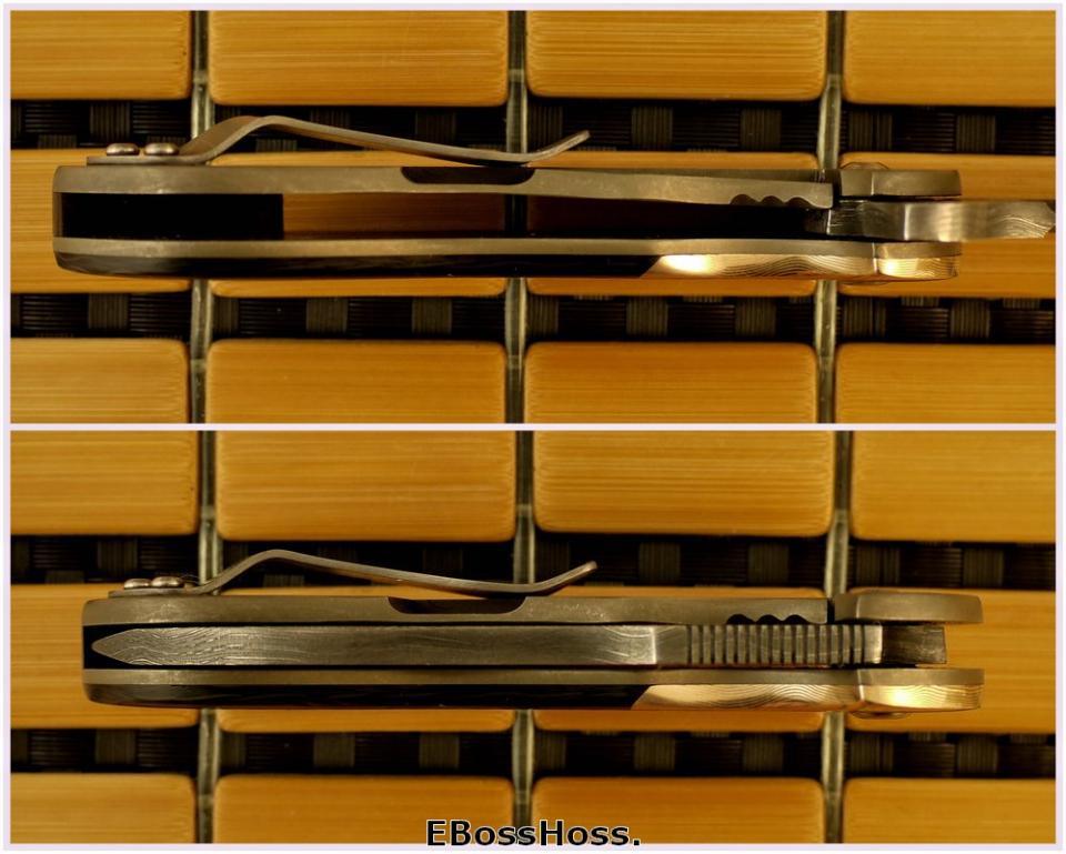 Michael Burch Deluxe Impetus Framelock Flipper