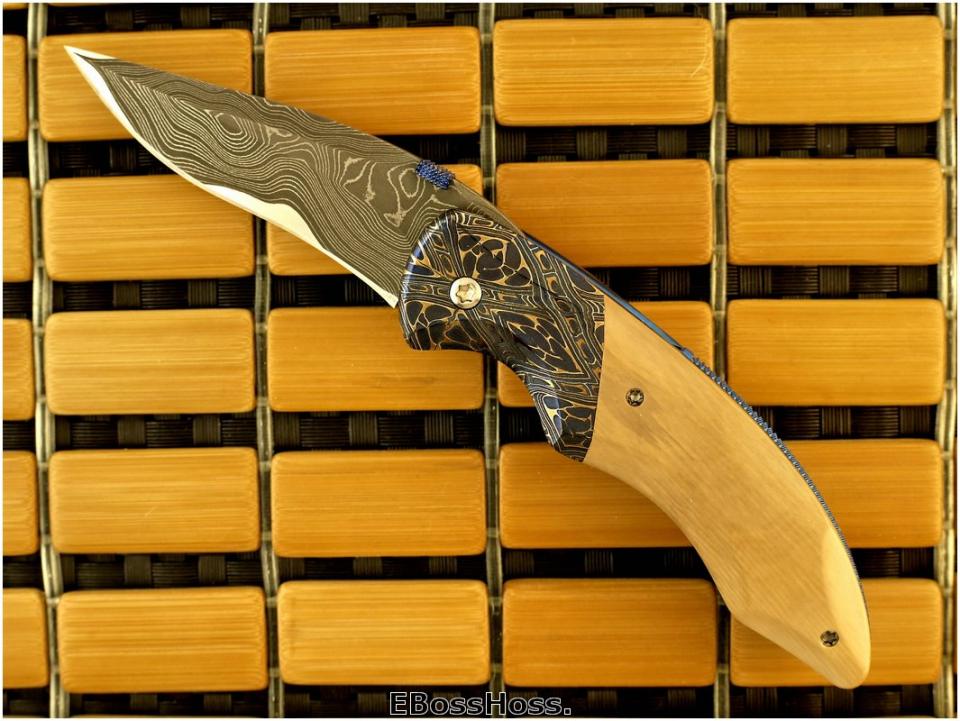 Sal Manaro Deluxe Sinner - Blade Stock by Chad Nichols