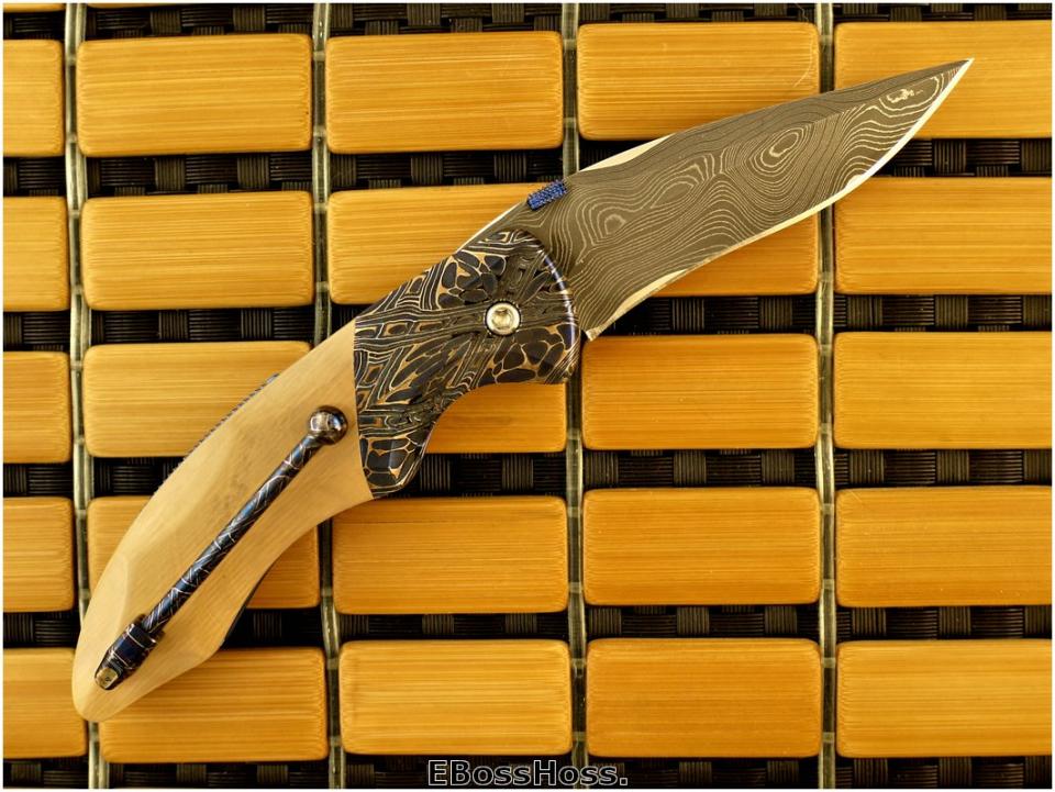 Sal Manaro Deluxe Sinner - Blade Stock by Chad Nichols