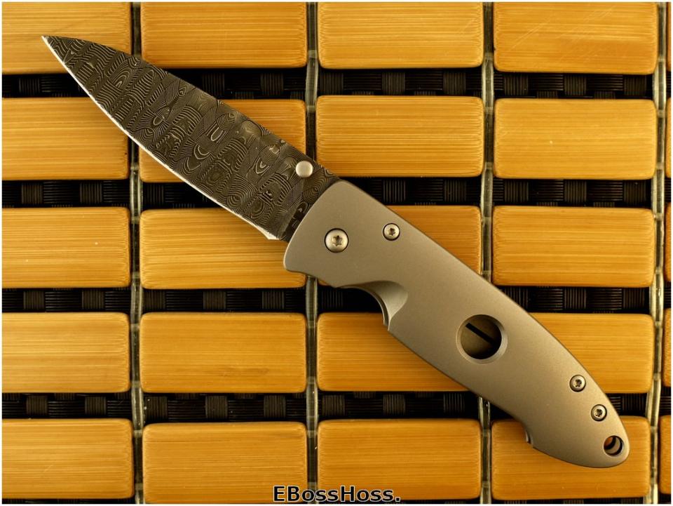 Tom Mayo Small Damascus Wharnie (Model not yet named)