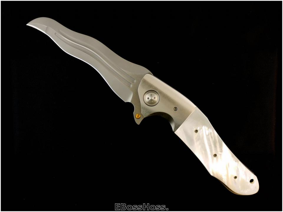 Allen Elishewitz / Liong Mah Design Malaysian Jaguar Linerlock Fipper 