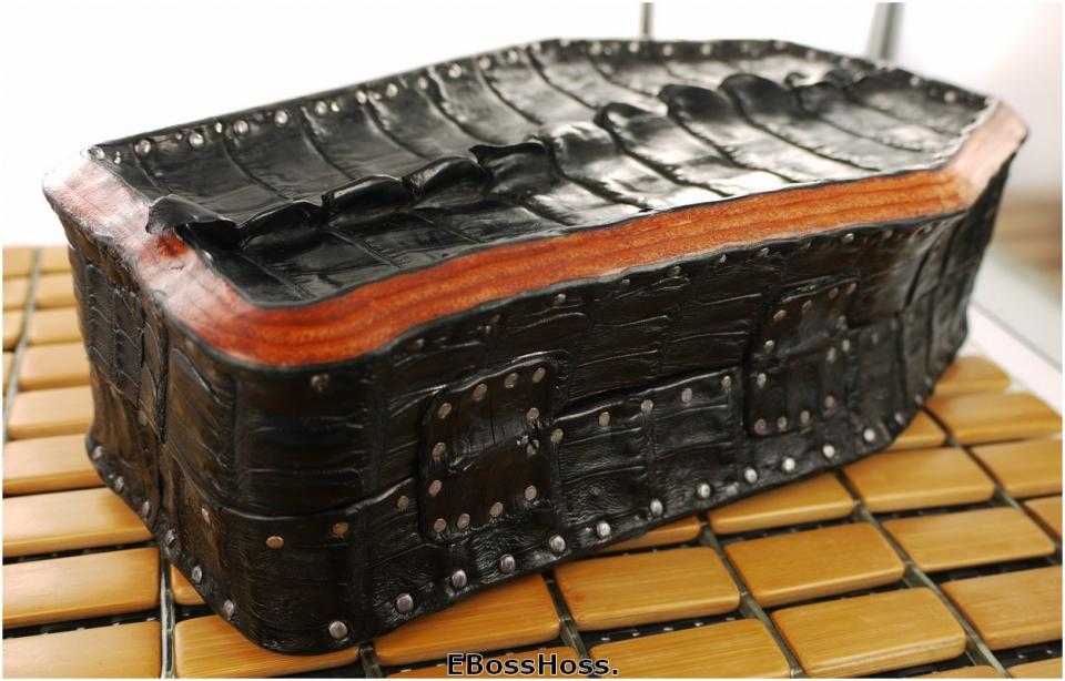 Greg Everett Hand-made Coffin Box