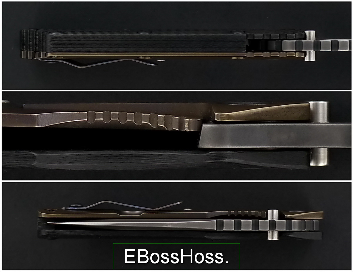 Mick Strider Custom (MSC) Black-Bladed NM SMF