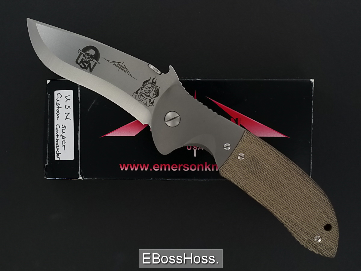 Ernie Emerson USN ES1-M (aka Super Commander)