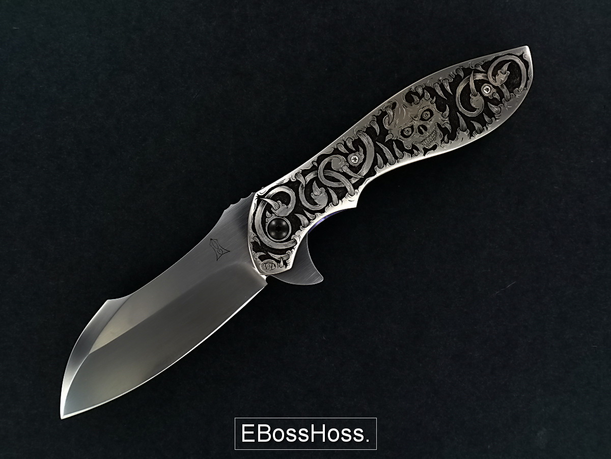 Jeremy Marsh Vanquish Flipper - Masterfully engraved by Tom Ferry