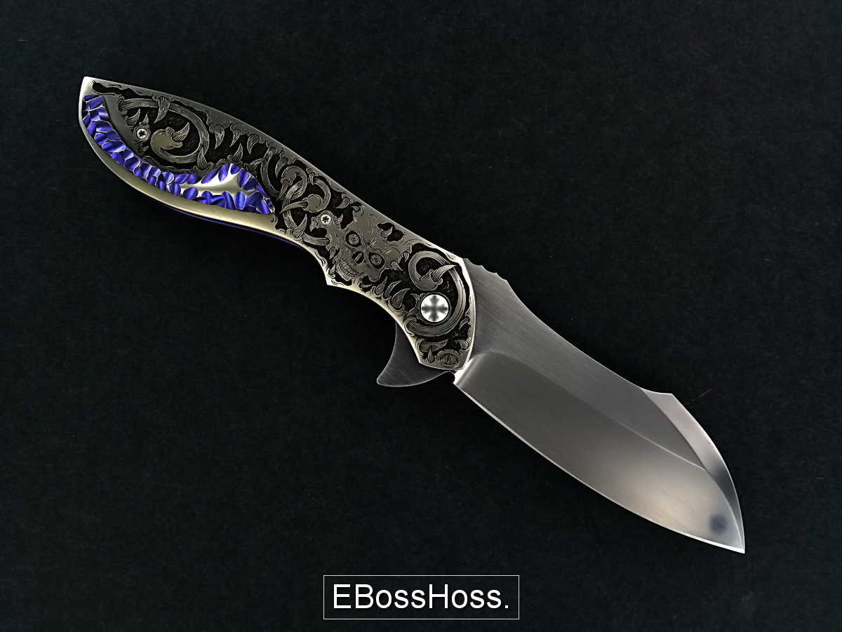 Jeremy Marsh Vanquish Flipper - Masterfully engraved by Tom Ferry