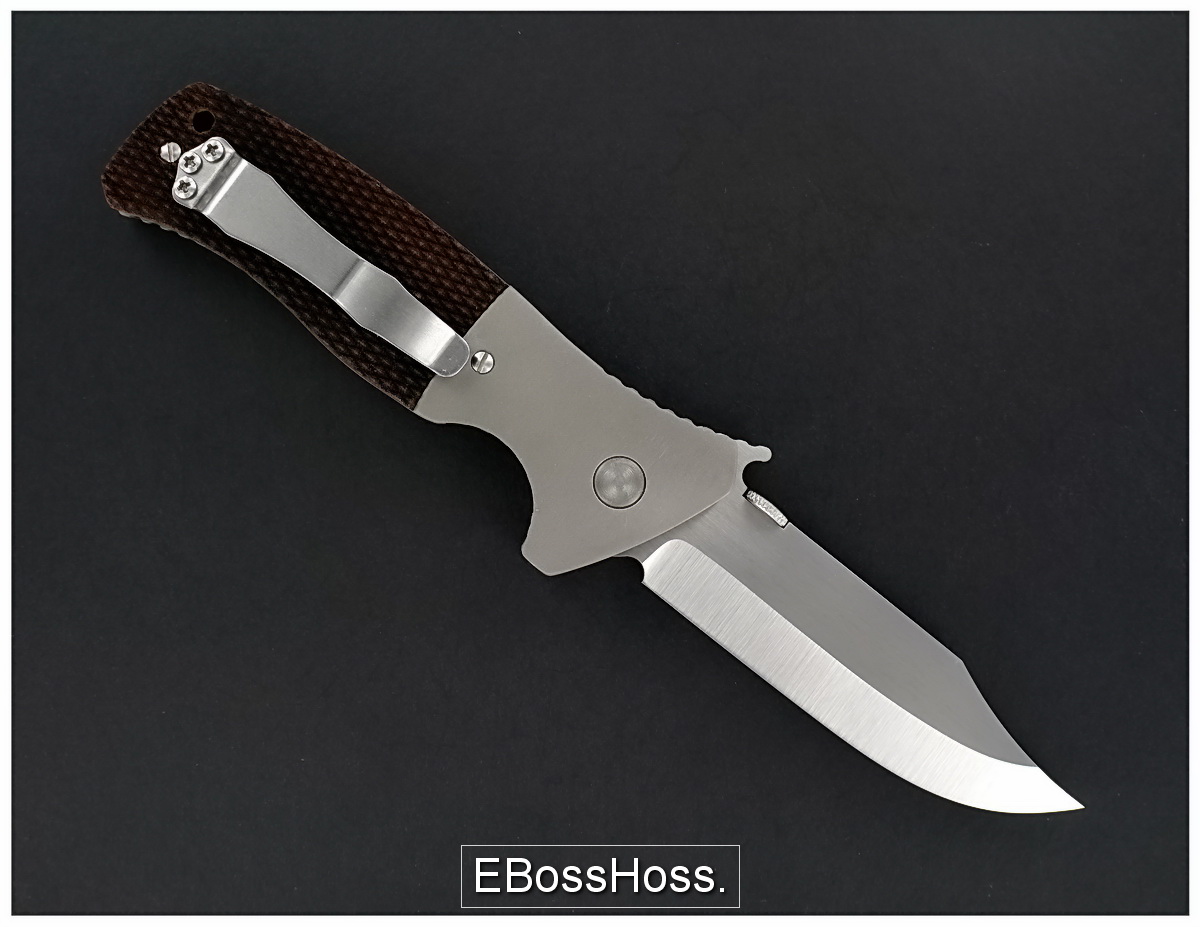 Ernie Emerson Checkered Walnut CQC-45