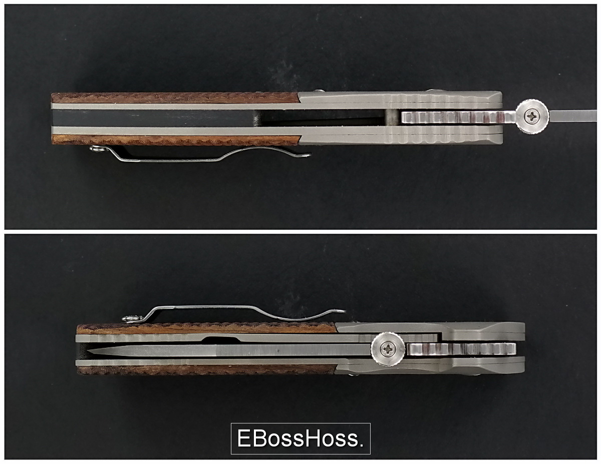 Ernie Emerson Checkered Walnut CQC-45