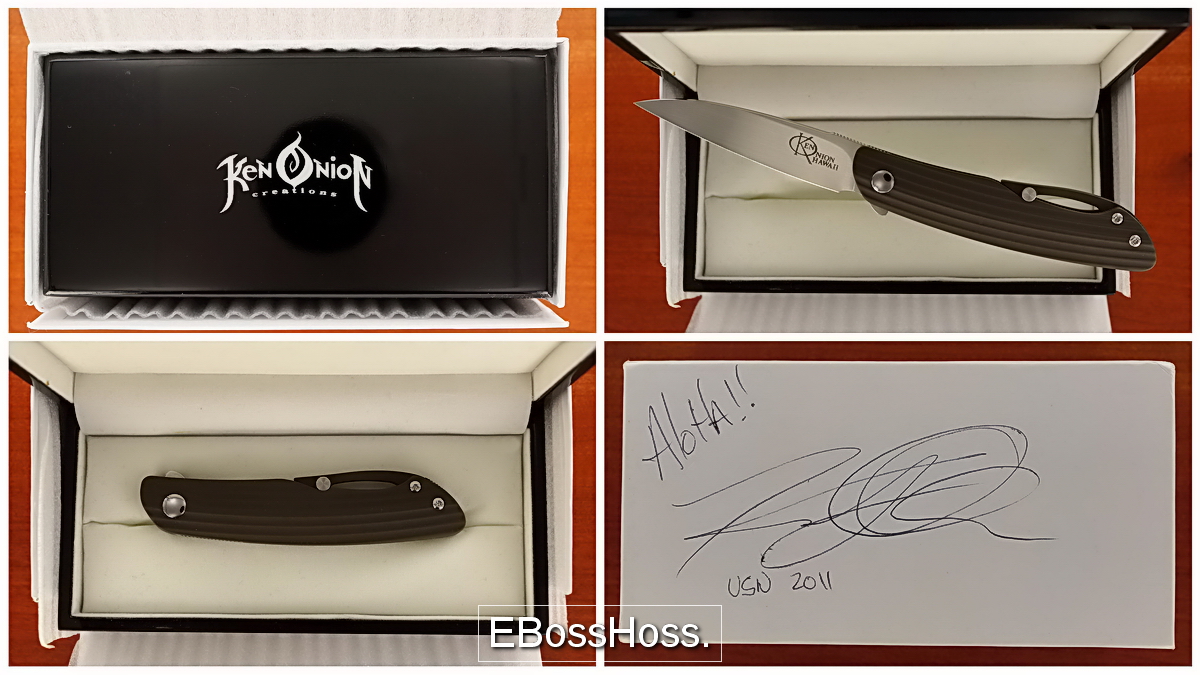 Ken Onion G3 Gent's Knife 