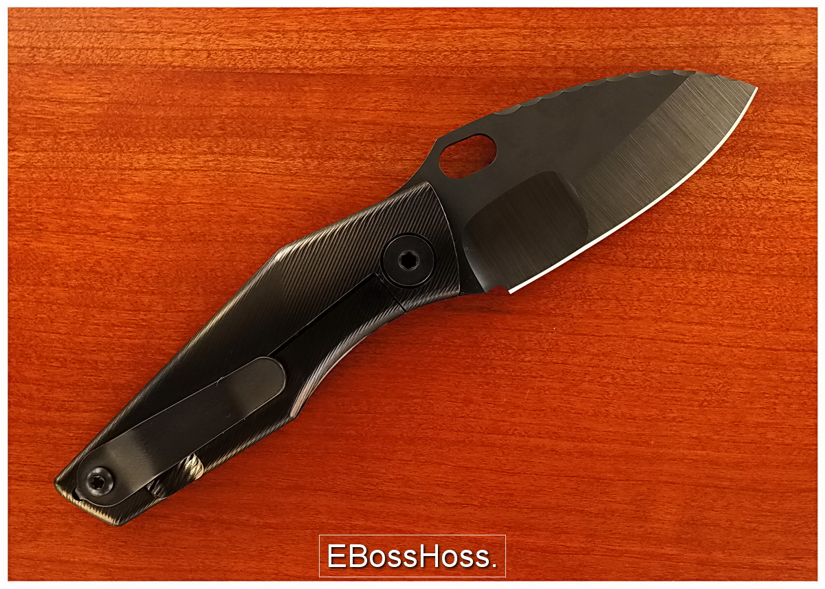 Mick Strider Custom (MSC) Nightmare SJ75-Mini Folder - Black PVD