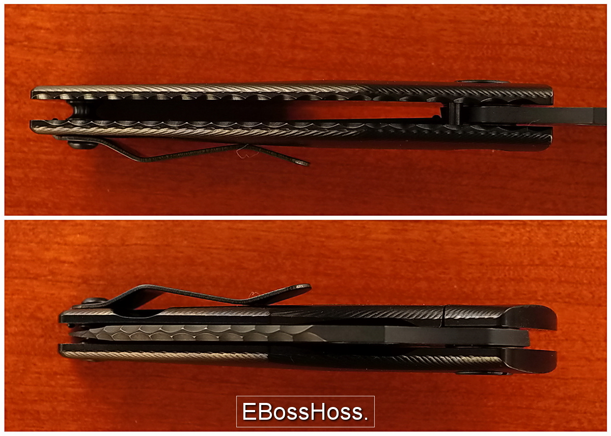 Mick Strider Custom (MSC) Nightmare SJ75-Mini Folder - Black PVD