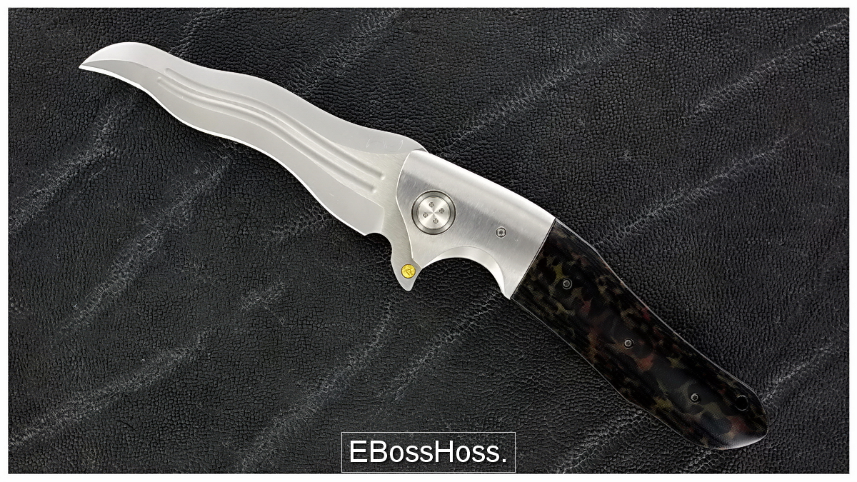 Elishewitz / Mah Malaysian Jaguar Linerlock Fipper 