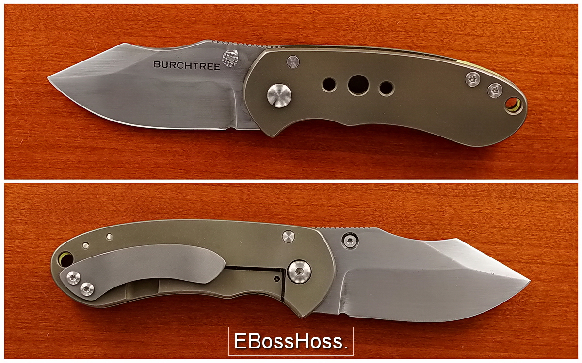 Michael Burch Tiny Tangent Framelock Folder