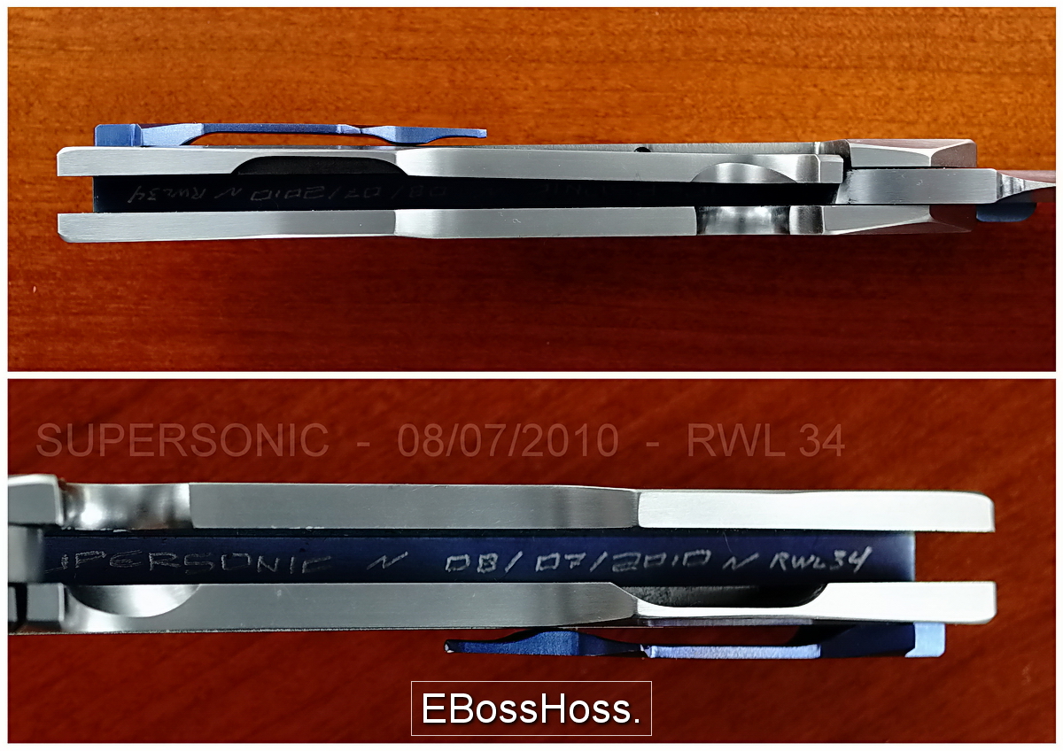 Gustavo Cecchini (GTC Knives) Supersonic Framelock Folder