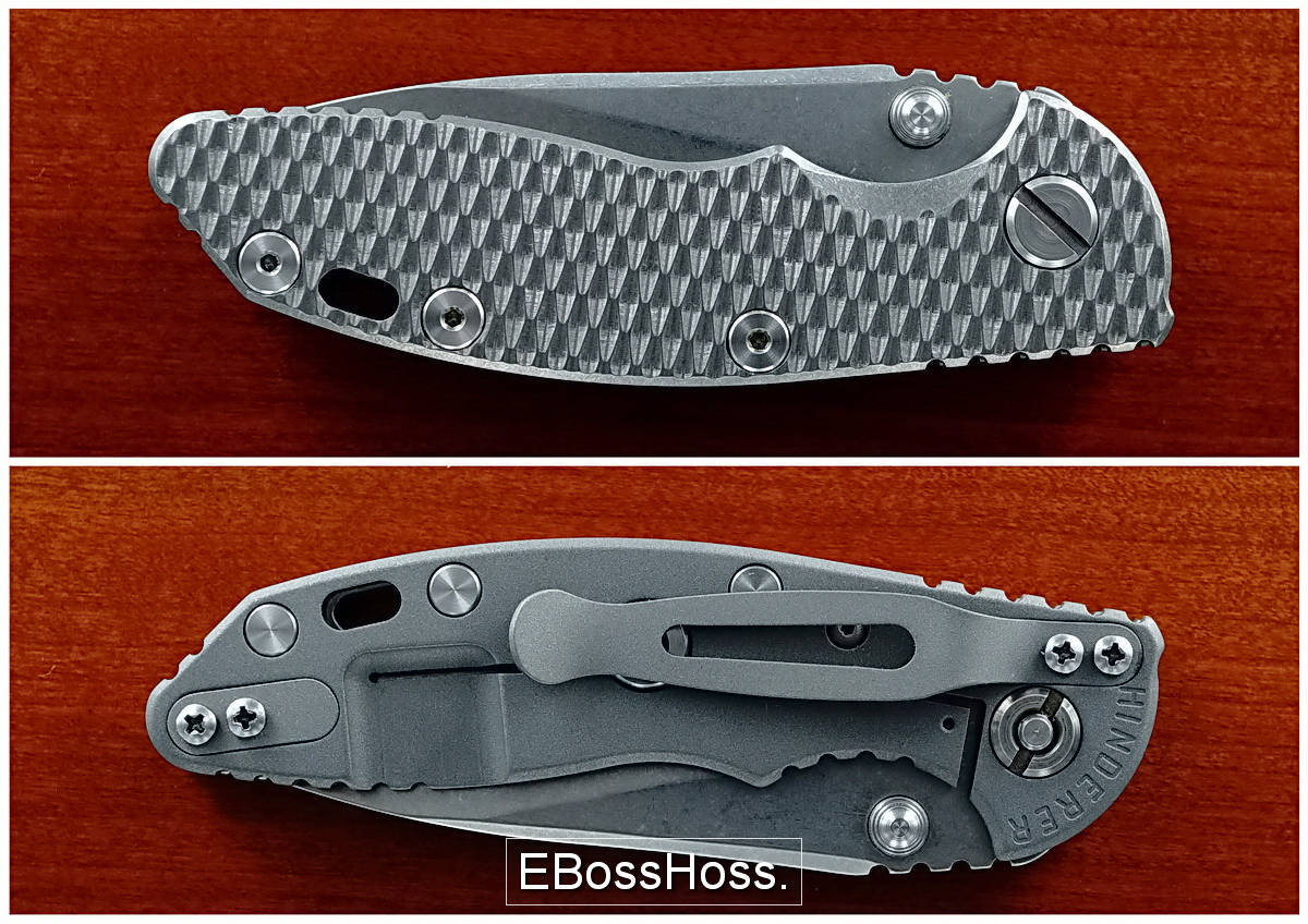 Hinderer XM-18 3-inch-Bladed w/Titanium Scale
