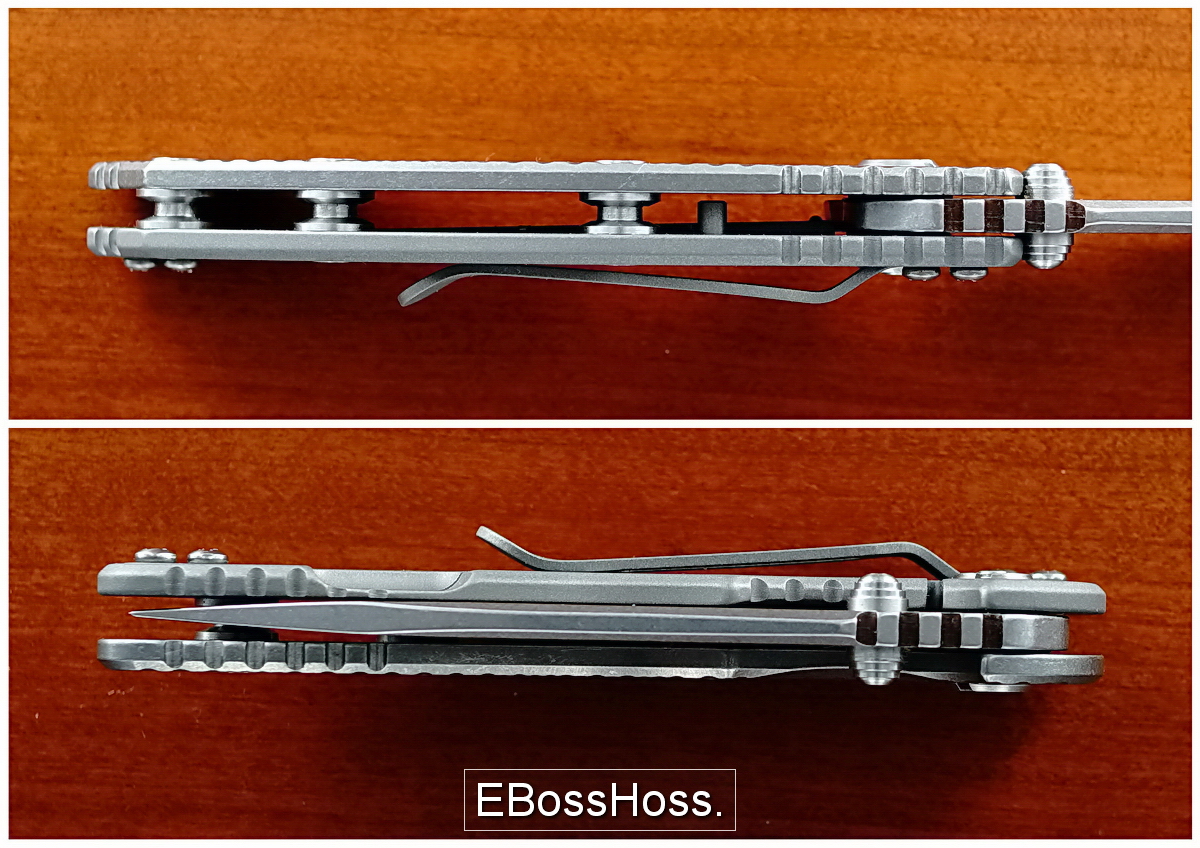 Hinderer XM-18 3-inch-Bladed w/Titanium Scale