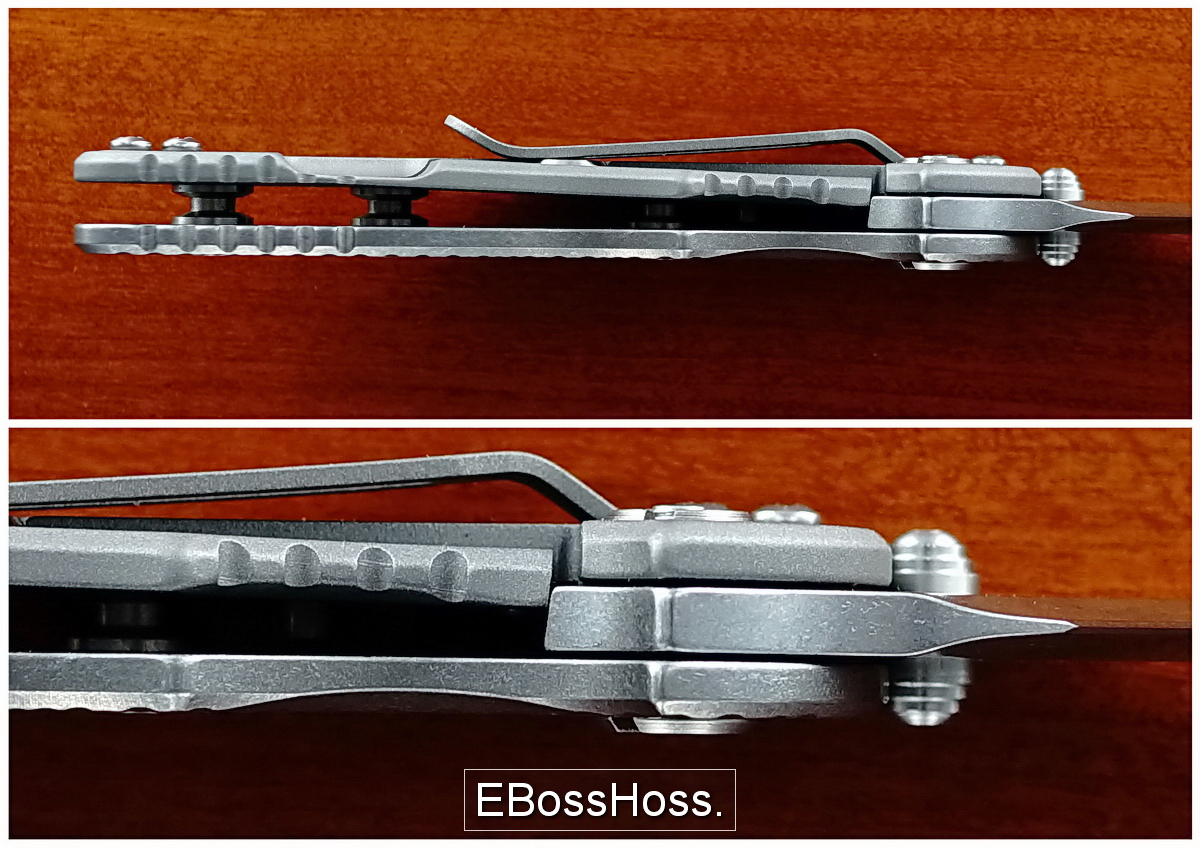 Hinderer XM-18 3-inch-Bladed w/Titanium Scale
