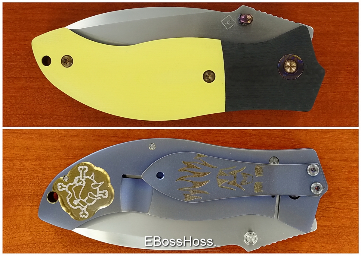 Jim Burke Deluxe Bolstered Resurrection Framelock