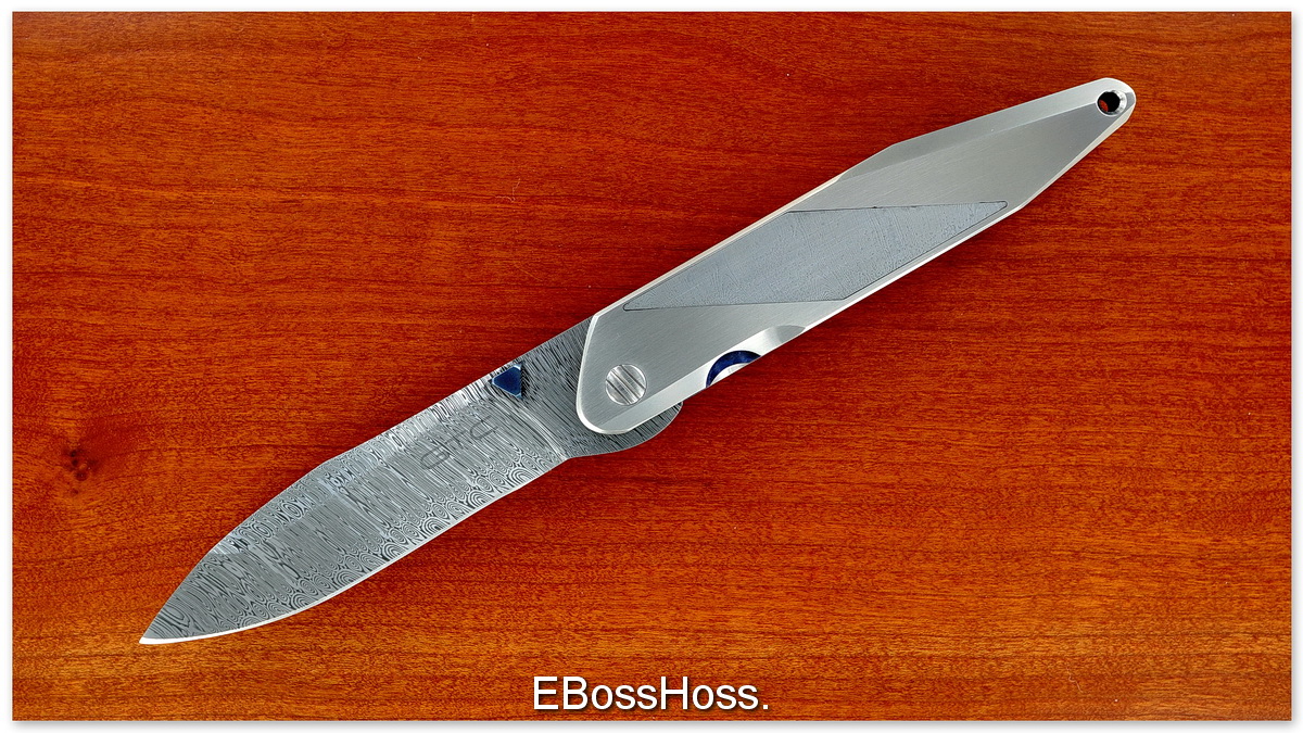 Gustavo Cecchini (GTC Knives) Damascus Prisma