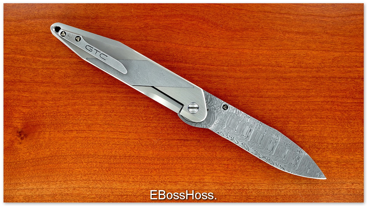 Gustavo Cecchini (GTC Knives) Damascus Prisma