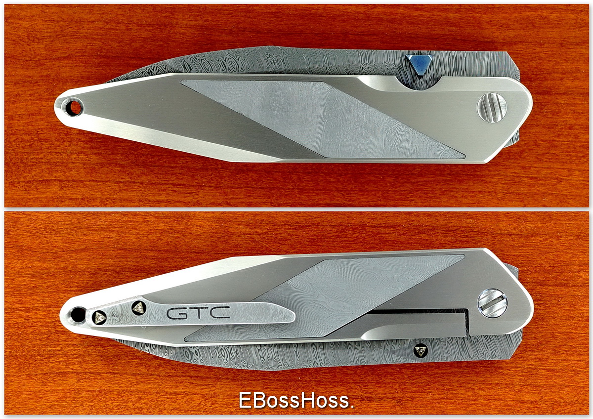 Gustavo Cecchini (GTC Knives) Damascus Prisma