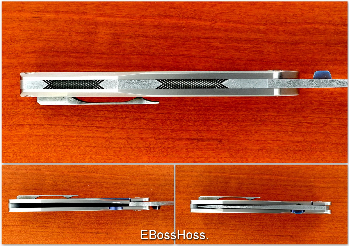 Gustavo Cecchini (GTC Knives) Damascus Prisma