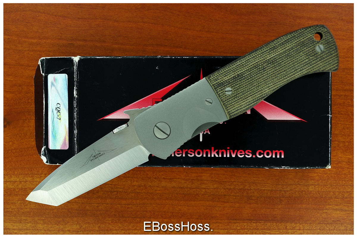 Ernie Emerson Custom CQC-7 w/Wave