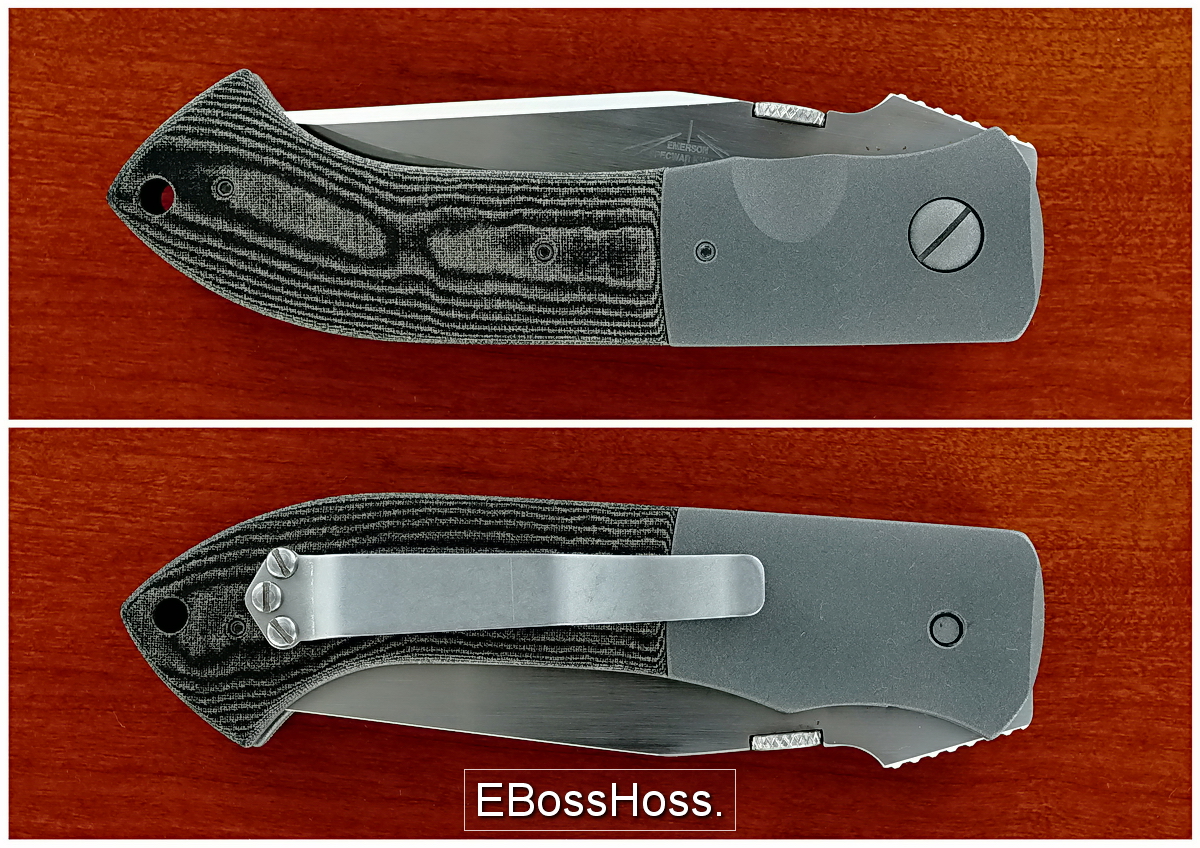 Ernest Emerson Garage Threaded Bolster MV-5