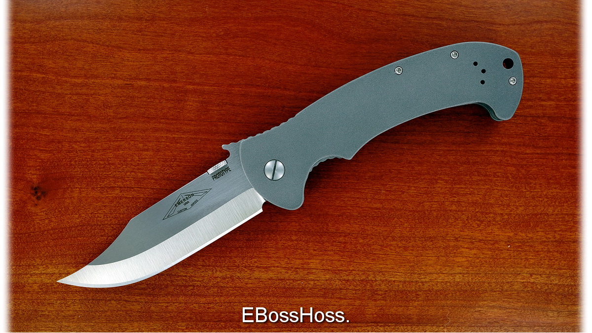Ernie Emerson CQC-13 Prototype w/ Titanium Handle