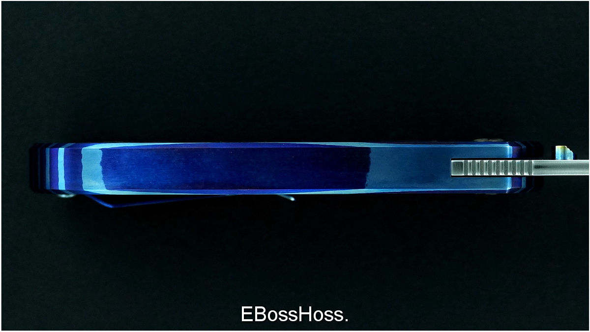 Michael Raymond Mokuti Estrella Integral Folder w/Argentium Silver Inlays