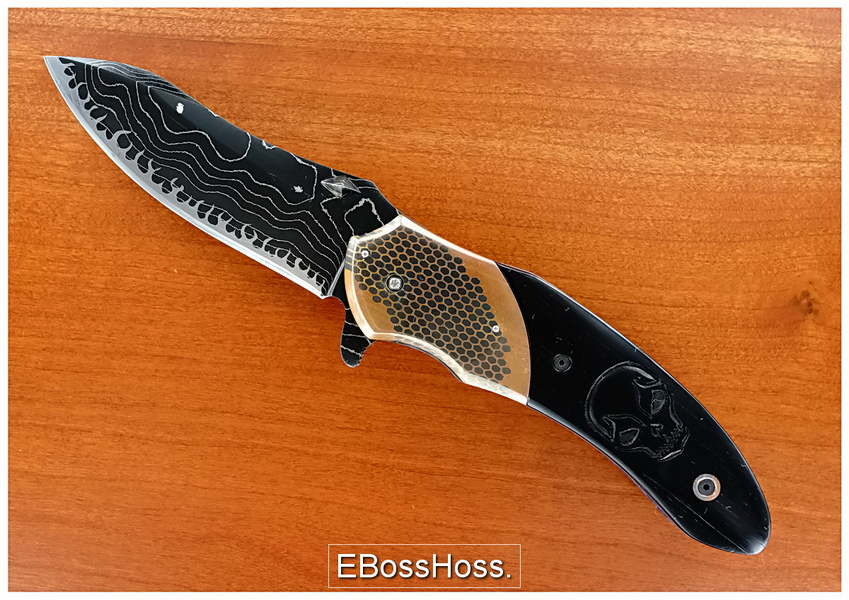 Peter Martin Custom Bog Oak Flipper